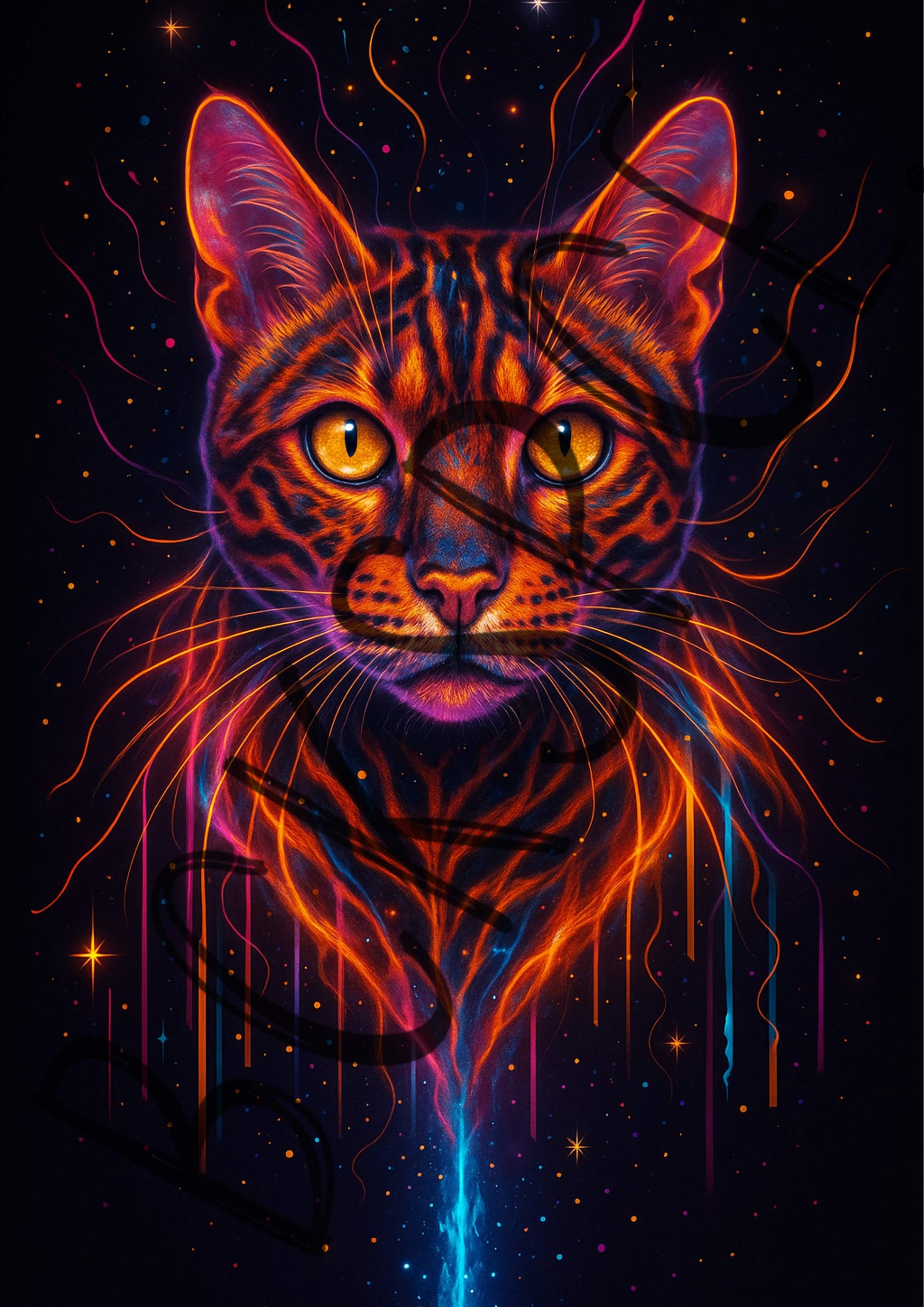 Cosmic Bengal Puss