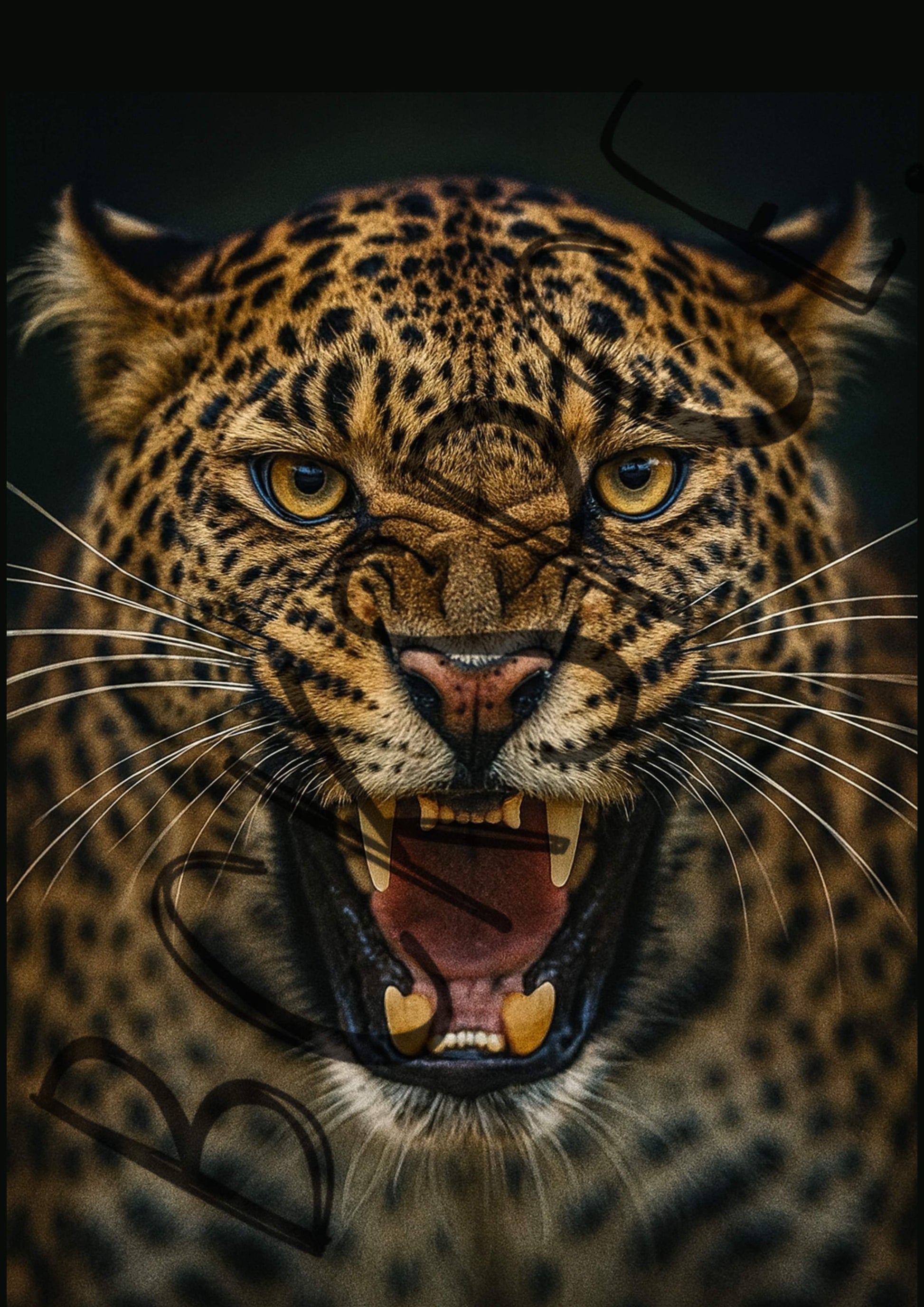 Leopard Snarl