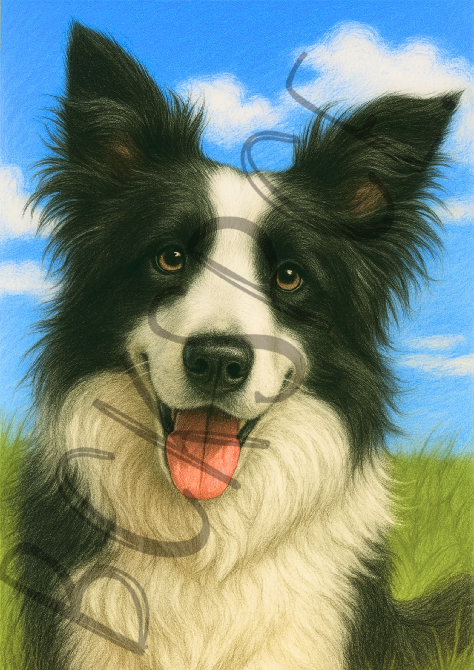 Border Collie Smile