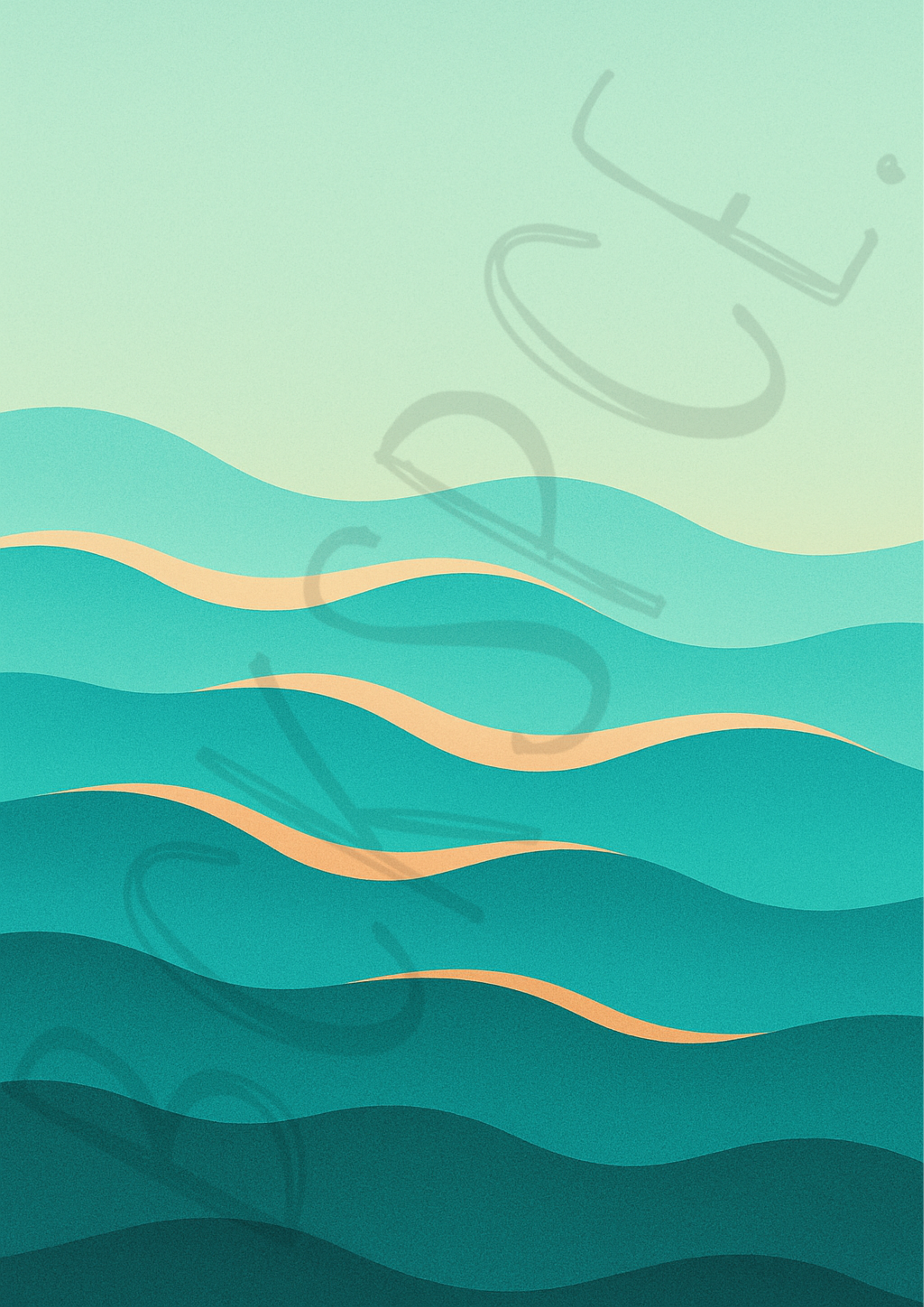 Sunset Waves