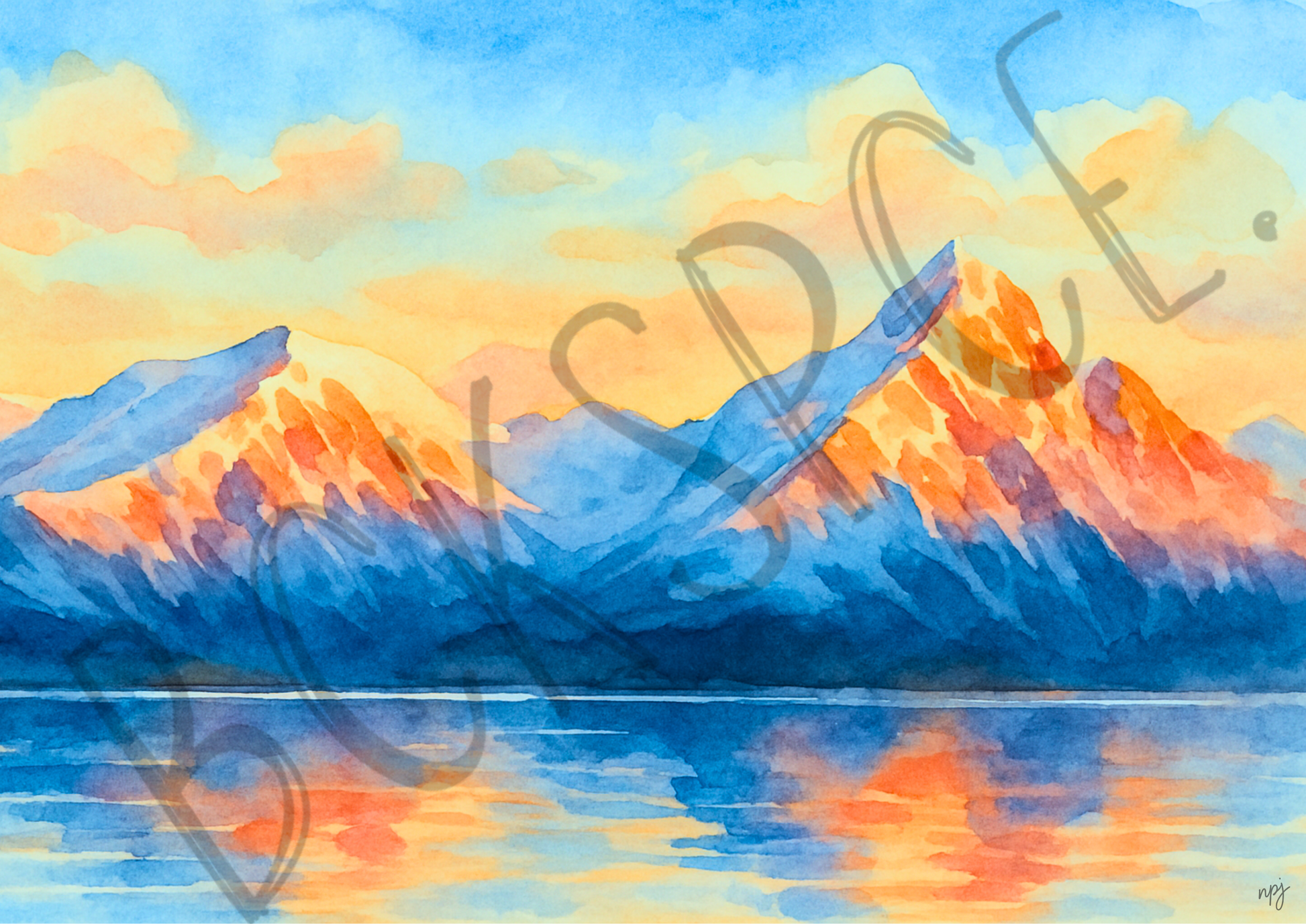 Sunset Mountains